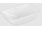 Zápustné umyvadlo - Villeroy & Boch/Loop & Friends, 510 x 340 x 165 mm, Weiss Alpin, z přepadem, Nieszlifowany