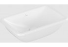 Umyvadlo pod desku - Villeroy & Boch/Loop & Friends, 450 x 280 x 185 mm, Stone White CeramicPlus, bez přepadu