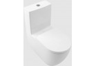 Mísa WC s hlubokým splachováním Villeroy & Boch/Subway 3.0 - do WC/kompaktu bez kołnierza wewnętrznego, stojící, spolu z TwistFlush, Weiss Alpin