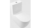 Mísa WC s hlubokým splachováním Villeroy & Boch/Subway 3.0 - do WC kompaktu bez kołnierza wewnętrznego, stojící, spolu z TwistFlush, Weiss Alpin CeramicPlus