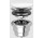 Niezamykany odtok Villeroy & Boch, 121 x 215 x 68 mm, Almond CeramicPlus