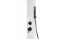 Panel sprchový Corsan Alto A017 gwiezdna szarość s výtokovým ramenem