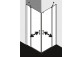 Kermi Pega sprchový kout rohový vstup s pevným polem 90x90 cm, sklo čiré 