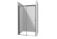 Dveře sprchové Deante systemu Kerria Plus 100 cm, skládací, sklo transparentní s povrchem Active Cover, profil chrom
