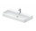 Umyvadlo nábytkové 100x47cm, Duravit Qatego - Bílý lesklý 