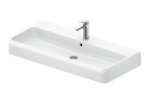 Umyvadlo broušené 100x47cm, Duravit Qatego - Bílý lesklý 