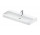 Umyvadlo broušené 120x47cm, Duravit Qatego - Bílý lesklý (HyG)