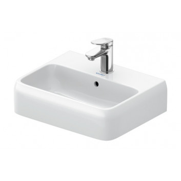 Umyvadlo broušené 120x47cm, Duravit Qatego - Bílý lesklý (HyG)