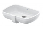 Umyvadlo na desku, 48x32cm, Duravit Qatego - Bílý lesklý (HyG) 