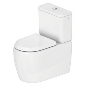 Mísa toaletní stojící, 39x60cm, Duravit Qatego Rimless® (HyG)
