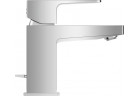 Páková umyvadlová baterie S FreshStart, Duravit Manhattan - Lesklý chrom