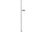 Sprchová tyč 810mm, Duravit - Chrom/Bílý lesklý