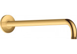 Rameno sprchové 41 cm, Duravit - Zlato polerowane