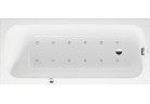 Vana hydromasážní 160x70cm, Duravit Qatego, Air-System - Bílá