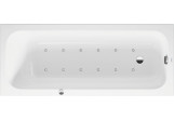 Vana hydromasážní 170x70cm, Duravit Qatego, Air-System - Bílá
