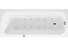 Vana hydromasážní 170x70cm, Duravit Qatego, Air-System - Bílá