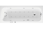 Vana hydromasážní 170x70cm, Duravit Qatego, Combi-System E - Bílá
