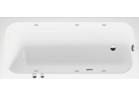 Vana hydromasážní 180x80cm, Duravit Qatego, Jet-System - Bílá