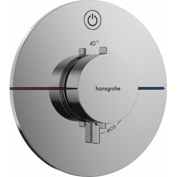 Baterie termostatická, podomítková do 1 příjimača, Hansgrohe ShowerSelect Comfort S - Chrom 