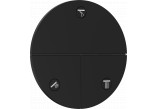 Ventil uzavírací, podomítkový do 3 přijímačů, Hansgrohe ShowerSelect Comfort S - Černá Matný