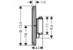 Baterie termostatická, podomítková, Hansgrohe ShowerSelect Comfort S - Chrom 