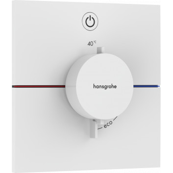 Baterie termostatická, podomítková do 1 příjimača, Hansgrohe ShowerSelect Comfort E - Černá Matný