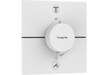 Baterie termostatická, podomítková do 2 přijímačů, Hansgrohe ShowerSelect Comfort E - Černá Matný