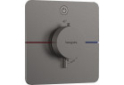 Baterie termostatická, podomítková do 1 příjimača, Hansgrohe ShowerSelect Comfort Q - Černá Chrom Szczotkowany