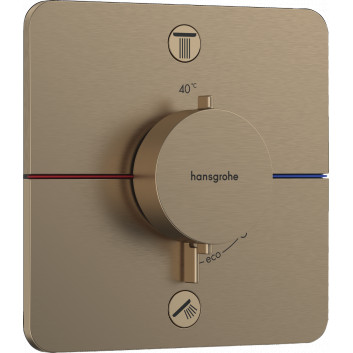 Baterie termostatická, podomítková do 2 přijímačů, Hansgrohe ShowerSelect Comfort Q - Chrom 