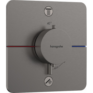 Baterie termostatická, podomítková do 2 přijímačů, Hansgrohe ShowerSelect Comfort Q - Bronz Szczotkowany