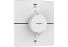 Baterie termostatická, podomítková do 2 přijímačů s integrovaným bezpečnostním systémem zgodnie z EN 1717, Hansgrohe ShowerSelect Comfort Q - Bílý Matný