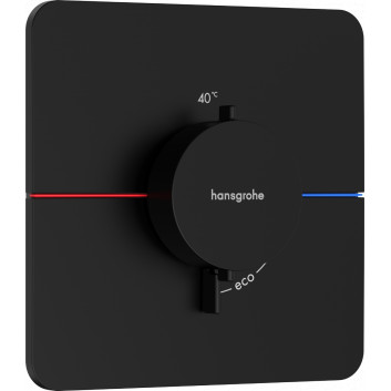 Baterie termostatická, podomítková, Hansgrohe ShowerSelect Comfort Q - Černá Chrom Szczotkowany