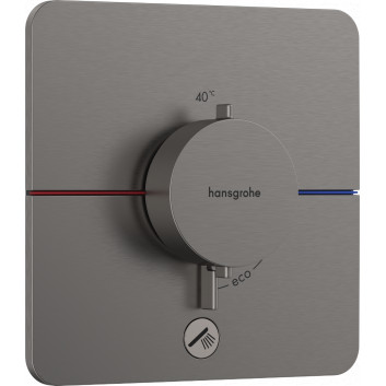 Baterie termostatická, podomítková do 1 příjimača s dodatečným výstupem, Hansgrohe ShowerSelect Comfort Q - Bronz Szczotkowany