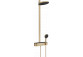 Sprchový sada 260 2jet EcoSmart z ShowerTablet Select 400, Hansgrohe Pulsify S - Bronz Szczotkowany 