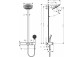 Sprchový sada 260 2jet EcoSmart z ShowerTablet Select 400, Hansgrohe Pulsify S - Bronz Szczotkowany 