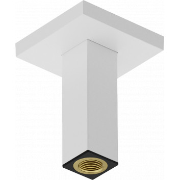 Stropní přípojka E 10 cm, Hansgrohe - Černá Matný