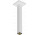 Stropní přípojka E 30 cm, Hansgrohe - Bílý Matný