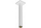 Stropní přípojka E 30 cm, Hansgrohe - Černá Matný
