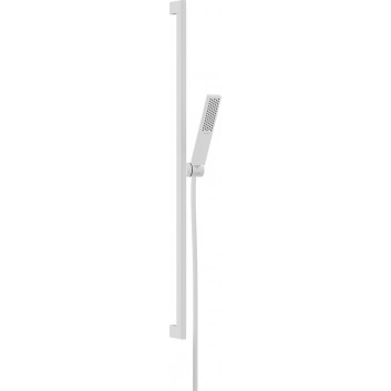 Sprchový set 100 1jet EcoSmart+ s držákem 90 cm, Hansgrohe Pulsify E - Černá Matný