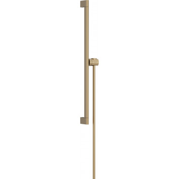 Sprchová tyč S Puro 65 cm z suwakiem EasySlide a hadicí przysznicowym Isiflex 160cm, Hansgrohe Unica - Chrom 