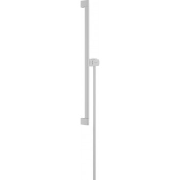 Sprchová tyč S Puro 65 cm z suwakiem EasySlide a hadicí przysznicowym Isiflex 160cm, Hansgrohe Unica - Černá Matný
