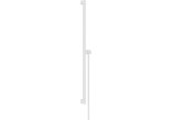 Sprchová tyč E Puro 90 cm z suwakiem EasySlide a hadicí przysznicowym Isiflex 160cm, Hansgrohe Unica - Bílý Matný