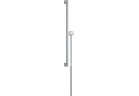 Sprchová tyč E Puro 65 cm z suwakiem EasySlide a hadicí przysznicowym Isiflex 160cm, Hansgrohe Unica - Chrom 