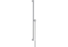 Sprchová tyč S Puro 90 cm z suwakiem EasySlide a hadicí przysznicowym Isiflex 160cm, Hansgrohe Unica - Chrom