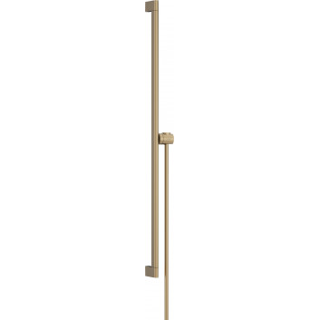 Sprchová tyč S Puro 90 cm z suwakiem EasySlide a hadicí przysznicowym Isiflex 160cm, Hansgrohe Unica - Chrom