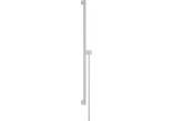 Sprchová tyč S Puro 90 cm z suwakiem EasySlide a hadicí przysznicowym Isiflex 160cm, Hansgrohe Unica - Bílý Matný