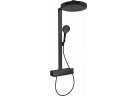 Sprchový sada 360 1jet z ShowerTablet 350, Hansgrohe Rainfinity - Černá Matný