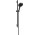 Sprchový set 130 3jet EcoSmart s držákem S Puro 65 cm PushSlider i tekstylnym hadici sprchovým Designflex 160 cm, Hansgrohe Rainfinity - Černá Chrom Szczotkowany