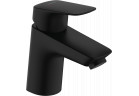 Páková umyvadlová baterie 70 z metalowym kompletem odtokovom, Hansgrohe Logis - Černá Matný