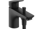 Páková vaňová baterie Monotrou z 2 zakresami prietoku, Hansgrohe Logis - Černá Matný 